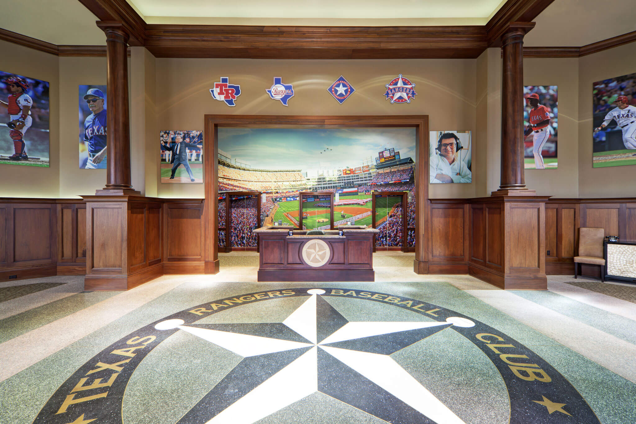 Texas Rangers Baseball Corporate Offices Barron Construction and