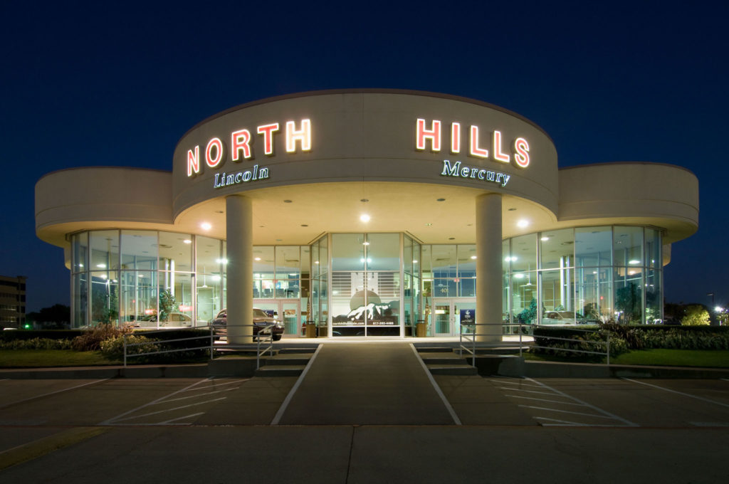 north hills Lincoln dealership builder